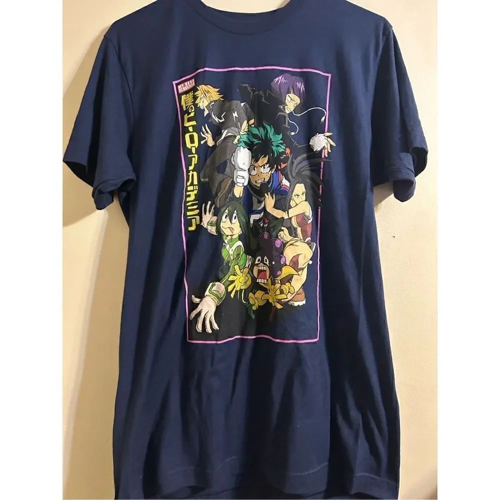 Seven times six my hero Academia tee size meduim